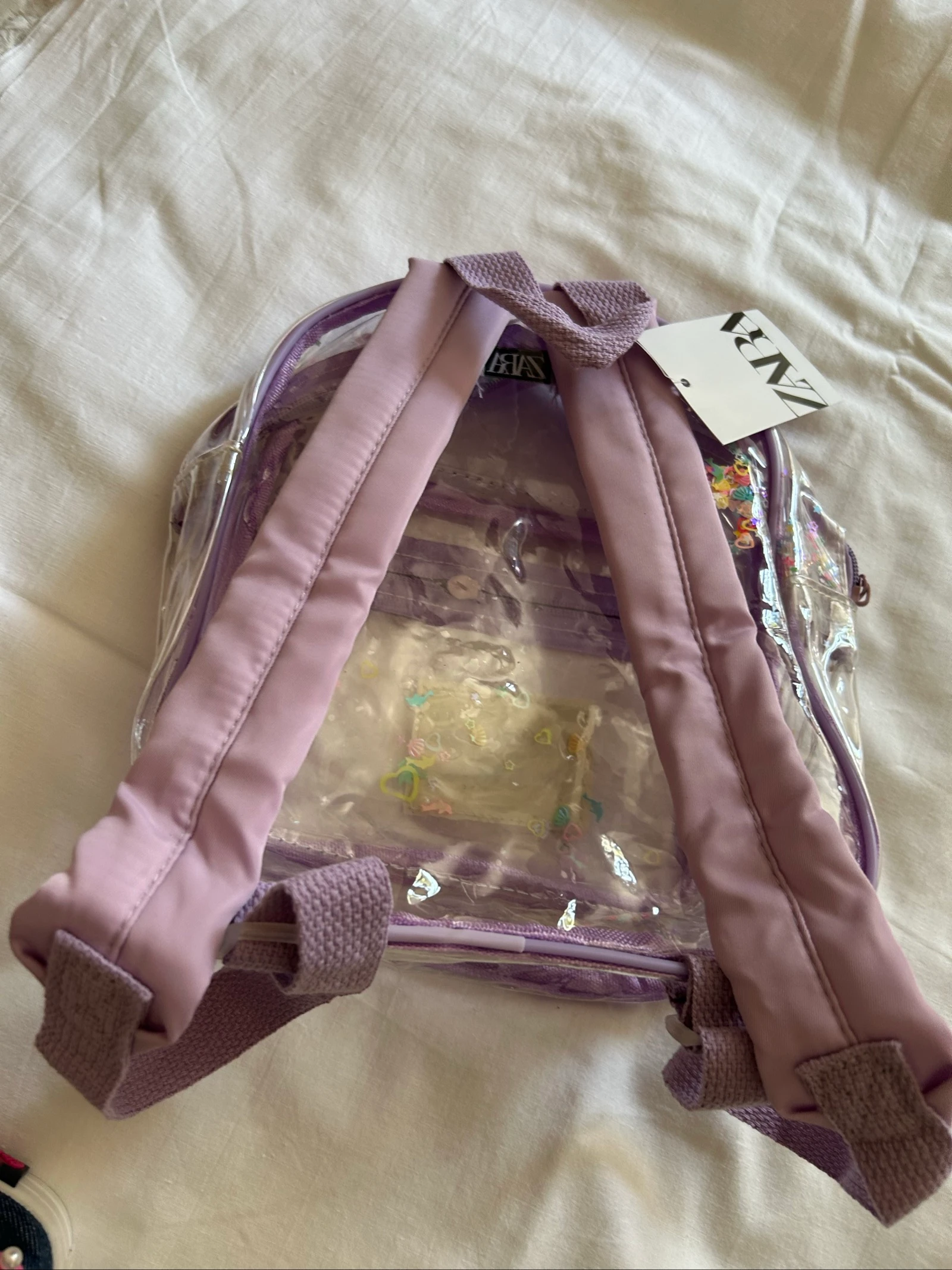 Mochila transparente para crianças Zara – photo 4
